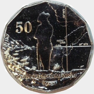 2014  Fifty Cent reverse
