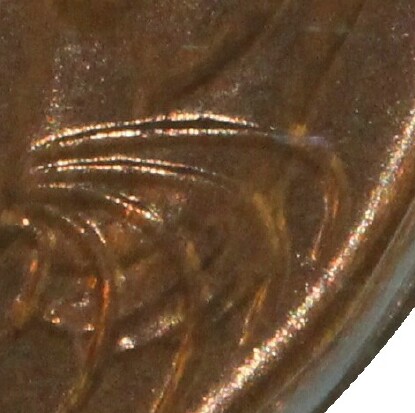 Left most whisker (right of the coin) being blunted indicates that the 1966 One Cent was minted in Melbourne. 
