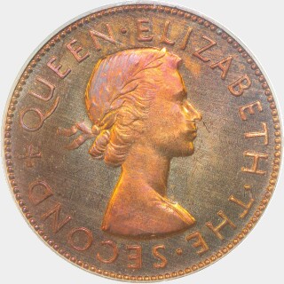 1953 Proof One Penny obverse