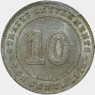 1918  Ten Cent reverse