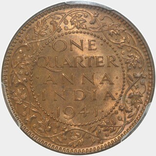 1941(c) Sans Dot One Quarter Anna reverse