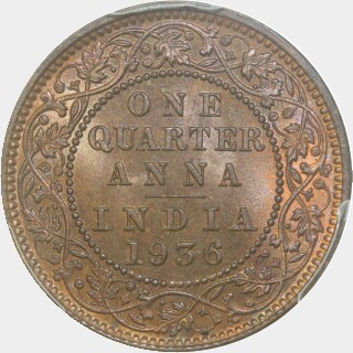 1936(c) Sans Dot One Quarter Anna reverse