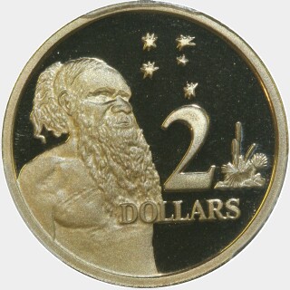 2000 Proof Two Dollar reverse