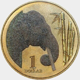 2012  One Dollar reverse