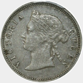 1873  Five Cent obverse