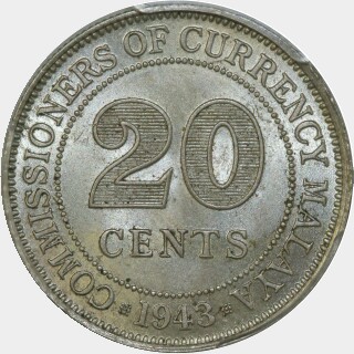 1943  Twenty Cent reverse