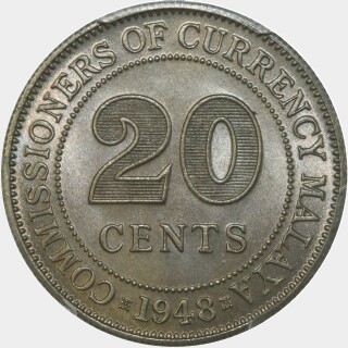 1948  Twenty Cent reverse