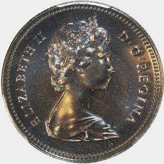 1983 Prooflike Fifty Cent obverse