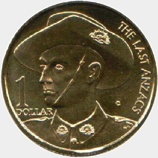 1999-A  One Dollar reverse
