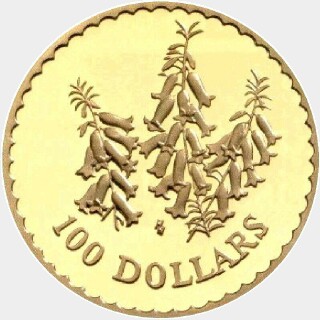 1999  One Hundred Dollar reverse
