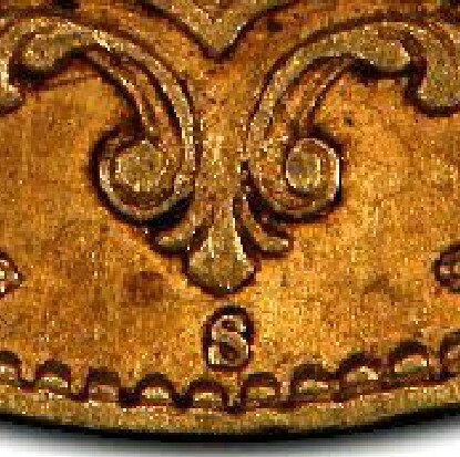 S mintmark under the shield indicating the Sydney mint