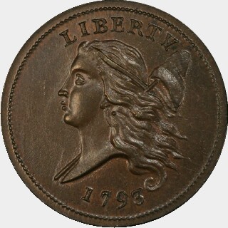 1793  Half Cent obverse