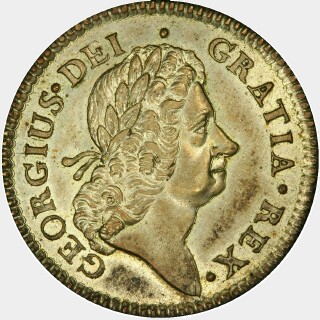 1724/3 Specimen One Penny obverse