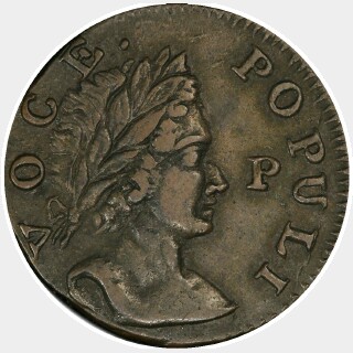 1760  Half Penny obverse