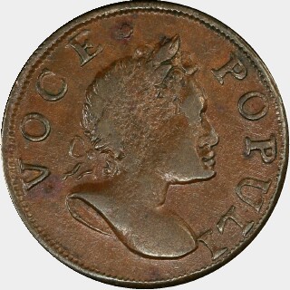 1700  Half Penny obverse