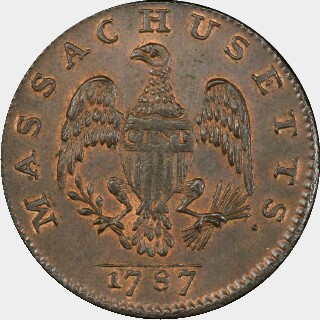1787  One Cent reverse