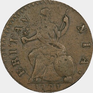 1771  Half Penny reverse