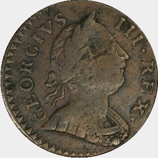 1771  Half Penny obverse