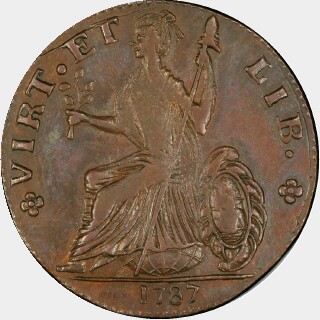 1787  Copper reverse