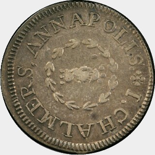 1783  One Shilling reverse