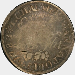 1783  One Shilling reverse