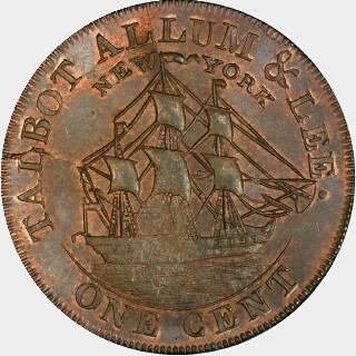 1794  One Cent reverse