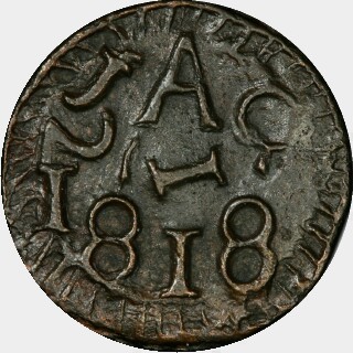 1818  Half Penny obverse