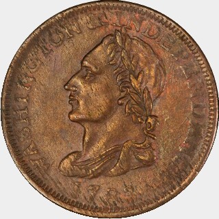 1783  Copper obverse
