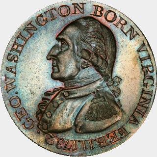 1789  One Cent obverse