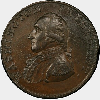 1793  Half Penny obverse