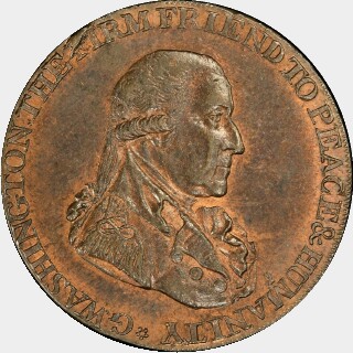 1795  Half Penny obverse