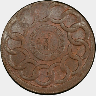 1787  One Cent reverse