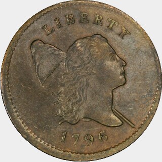 1796  Half Cent obverse