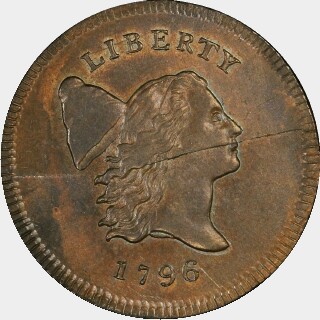 1796  Half Cent obverse