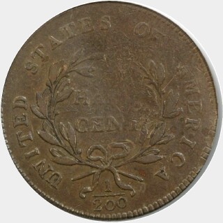 1797  Half Cent reverse