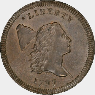 1797  Half Cent obverse