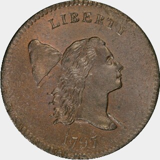 1797  Half Cent obverse
