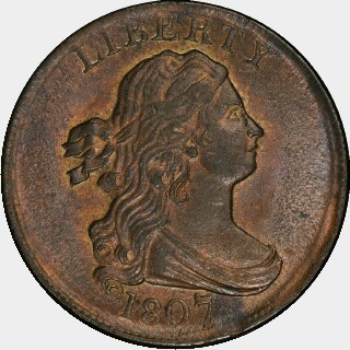 1807  Half Cent obverse