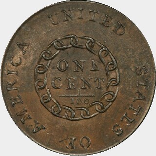 1793  One Cent reverse