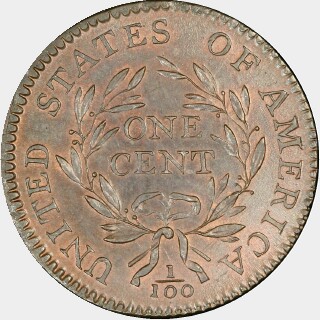 1794  One Cent reverse