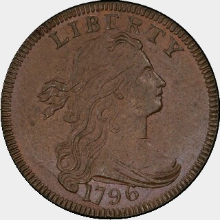 1796  One Cent obverse