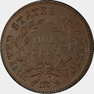 1798  One Cent reverse