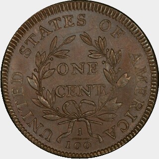 1798  One Cent reverse