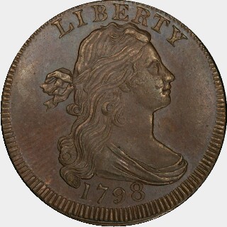1798  One Cent obverse