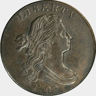 1799  One Cent obverse