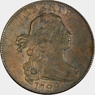 1799/8  One Cent obverse