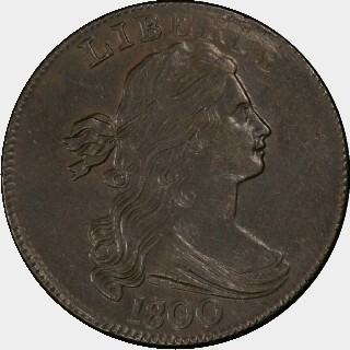1800/1798  One Cent obverse
