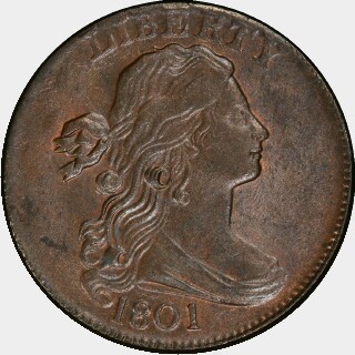 1801  One Cent obverse