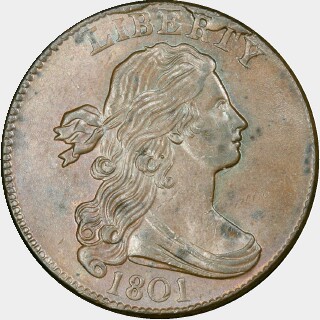 1801  One Cent obverse
