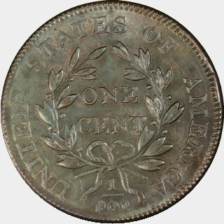 1801  One Cent reverse